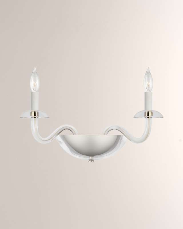 Brigitte Small Double Sconce by Paloma Contreras