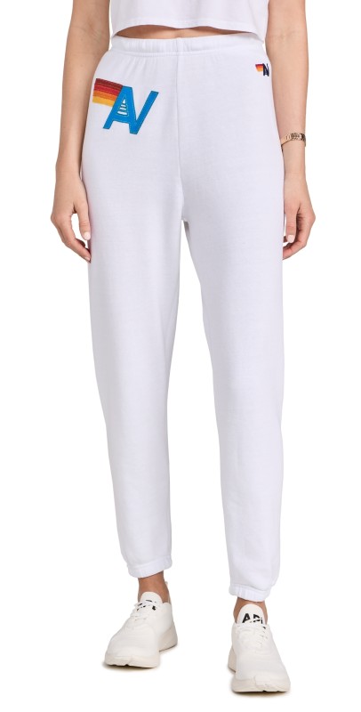 Aviator Nation Logo Stitch Sweatpants Sage