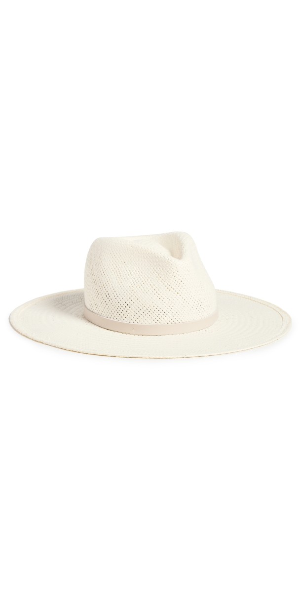 Janessa Leone Valentine Straw Hat Bleach