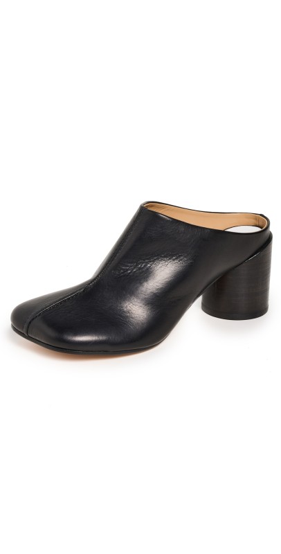 MM6 Maison Margiela Slipper Heels Black
