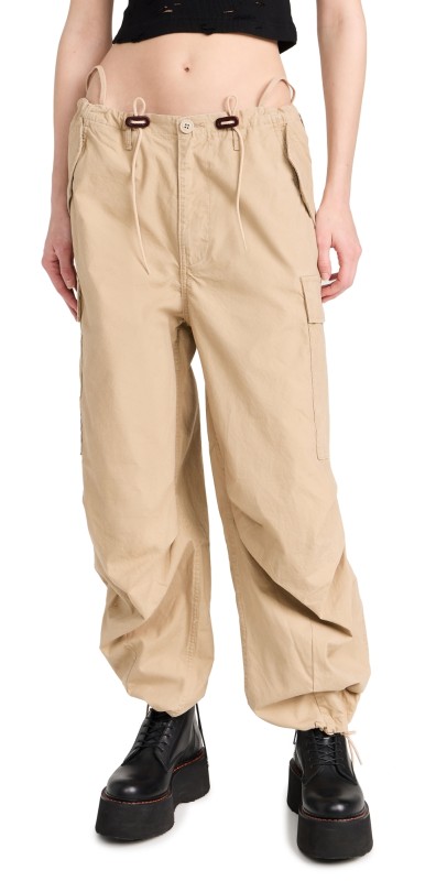 R13 Balloon Army Pants Khaki