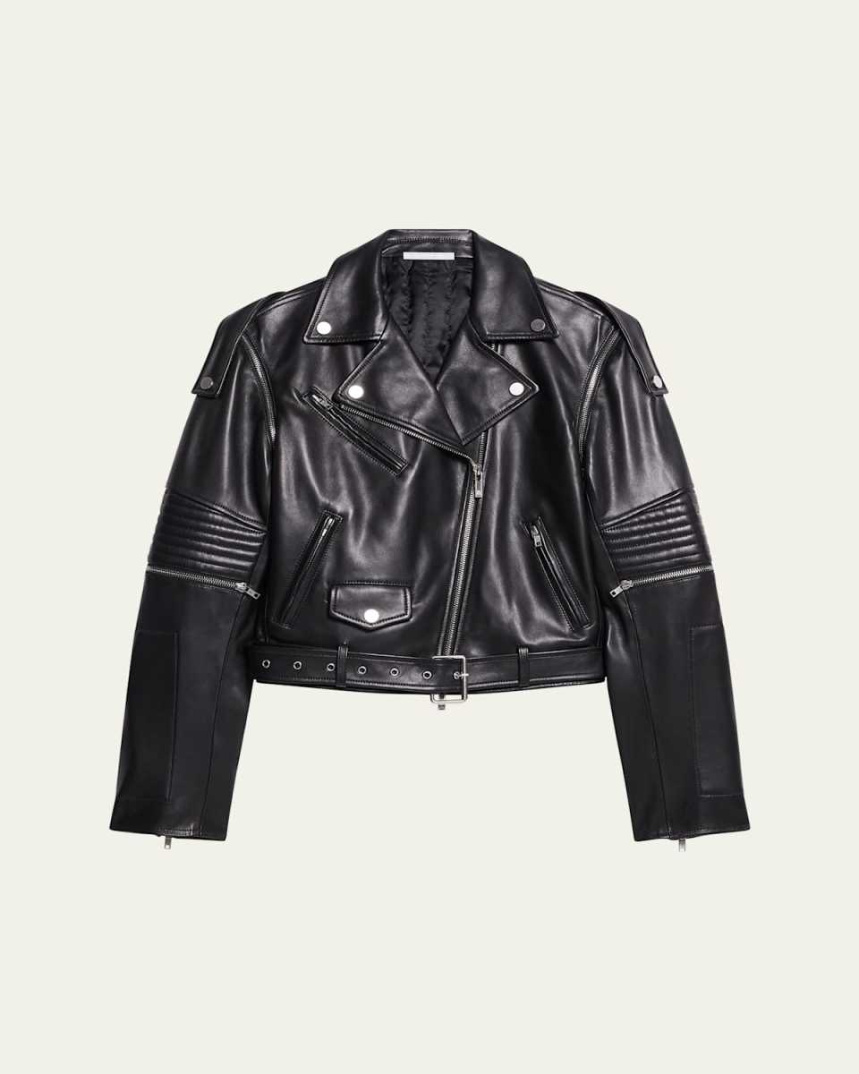 Astro Convertible Leather Biker Jacket