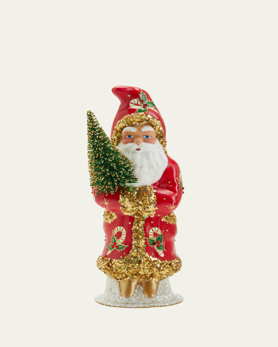 11" Santa Coat Christmas Tree Decoration