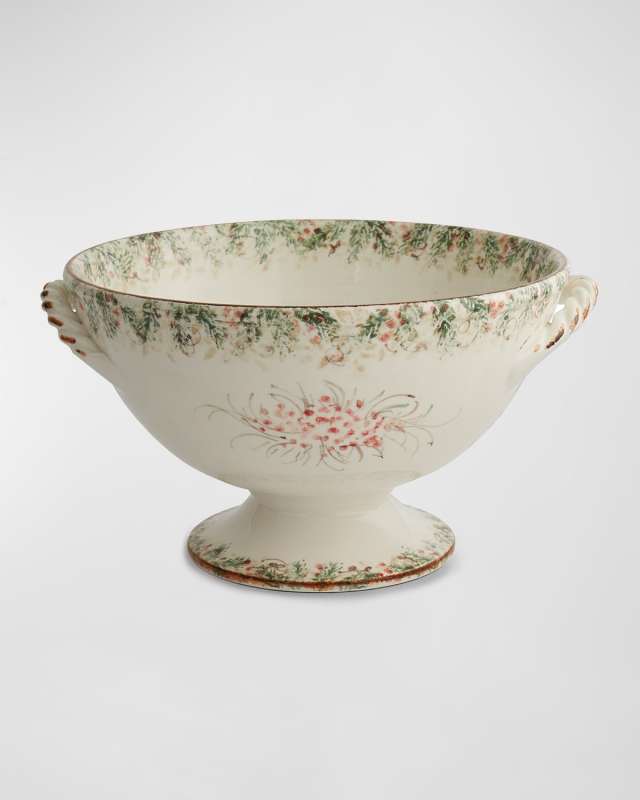 Natale Footed Bowl with Handles