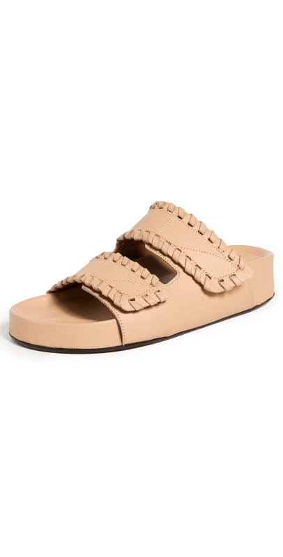 ATP Atelier Furlo Stitch Nocciola Vacchetta Sandals Nocciola