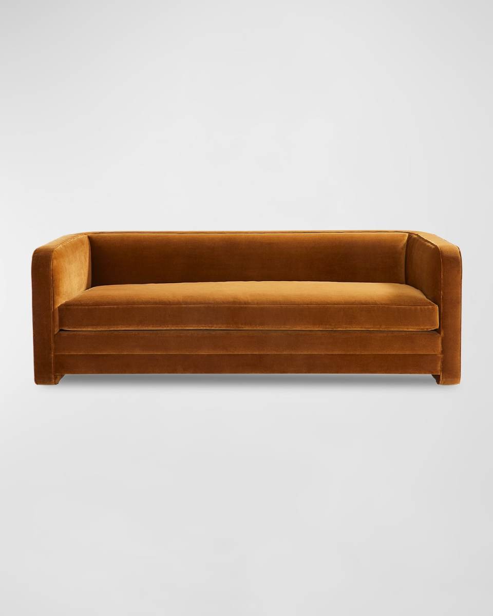 Sunset Velvet Sleeper Sofa