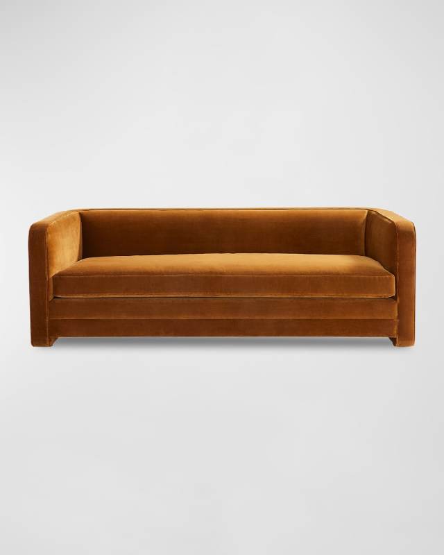 Sunset Velvet Sleeper Sofa