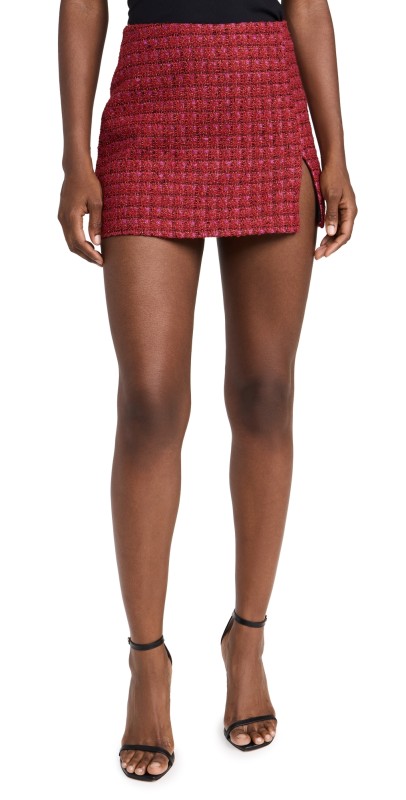 Amanda Uprichard Dale Skort Durham Tweed