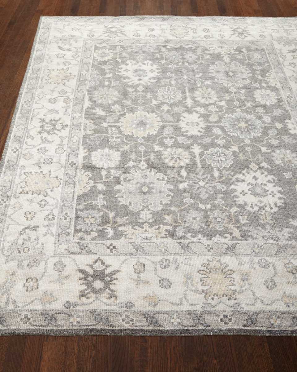 Andrea Hand Knotted Rug, 5' x 8'