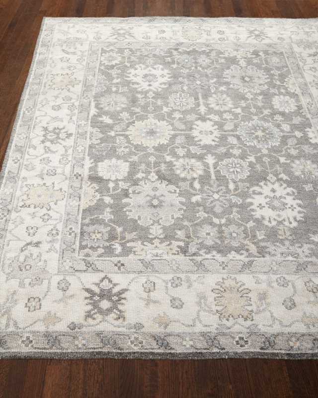 Andrea Hand Knotted Rug, 5' x 8'