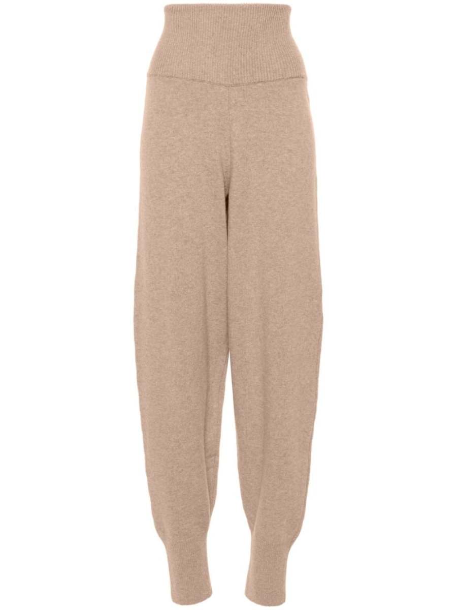 knitted track pants