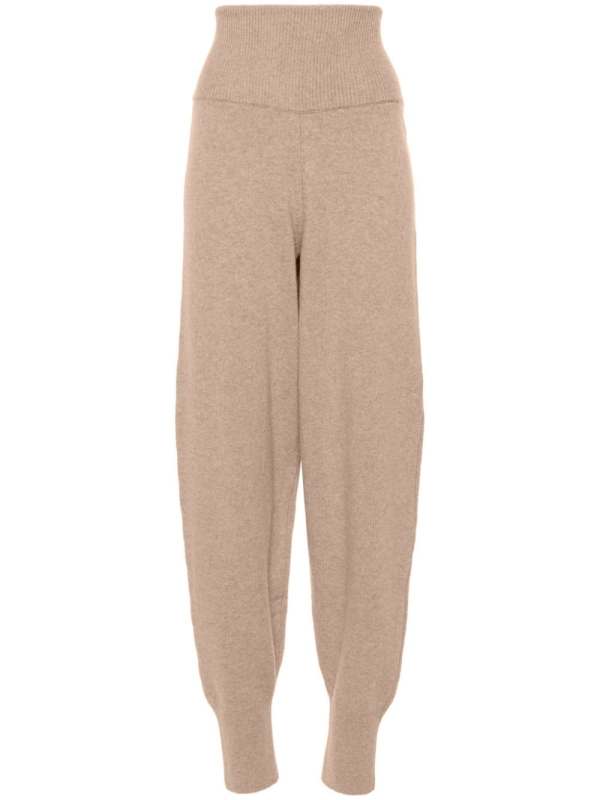 knitted track pants