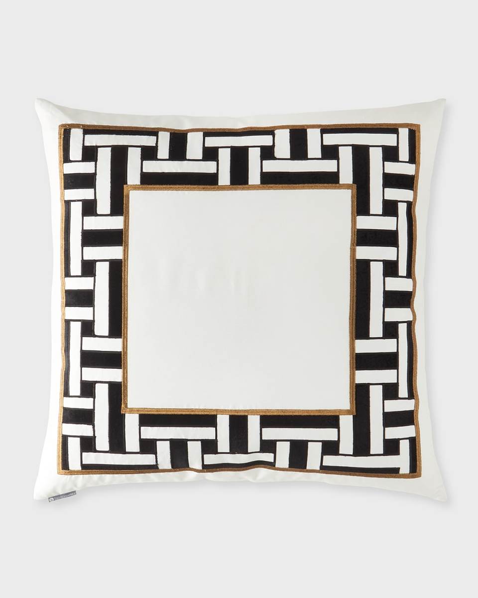 Tommy Euro Border Pillow