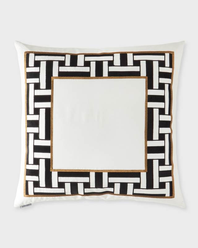 Tommy Euro Border Pillow