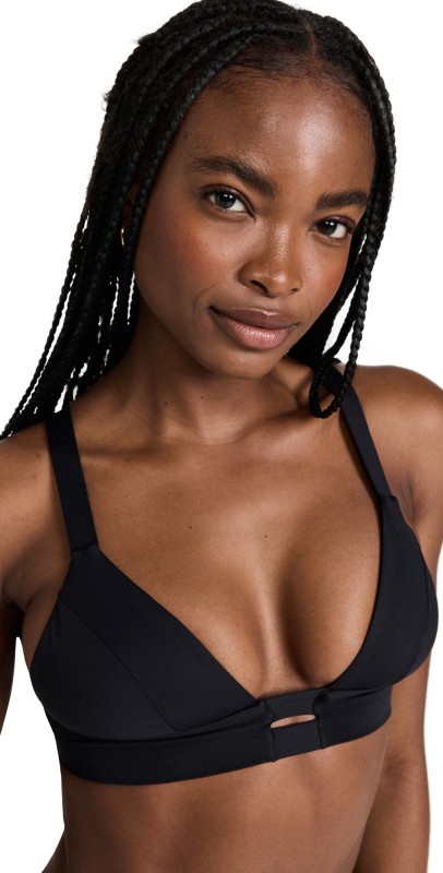 Vitamin A Black Neutra Bikini Top Black