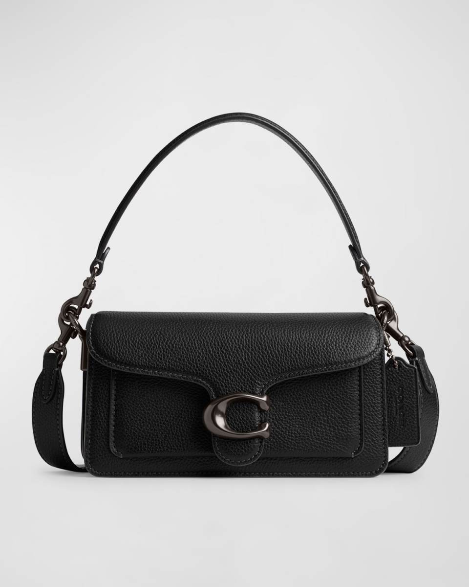 Tabby 20 Pebble Leather Shoulder Bag