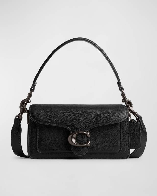 Tabby 20 Pebble Leather Shoulder Bag