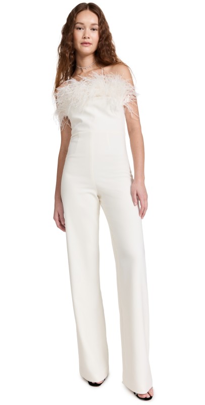 LIKELY Desi Jumpsuit White