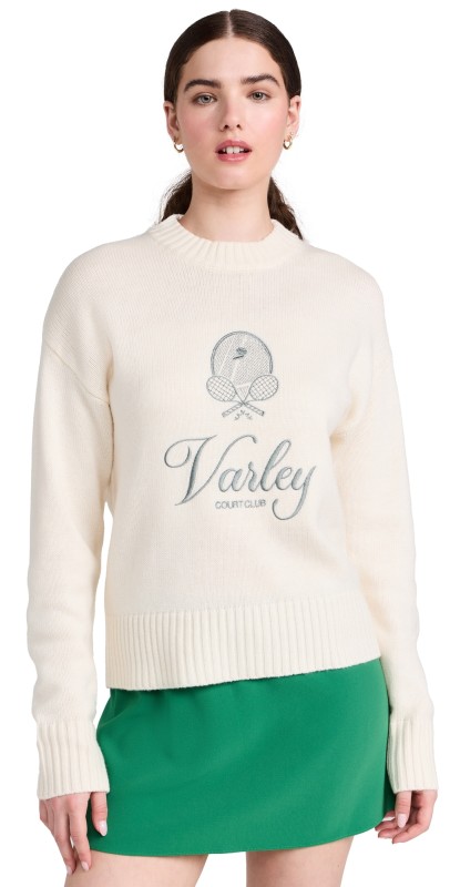 Varley Edie Namesake Knit Egret