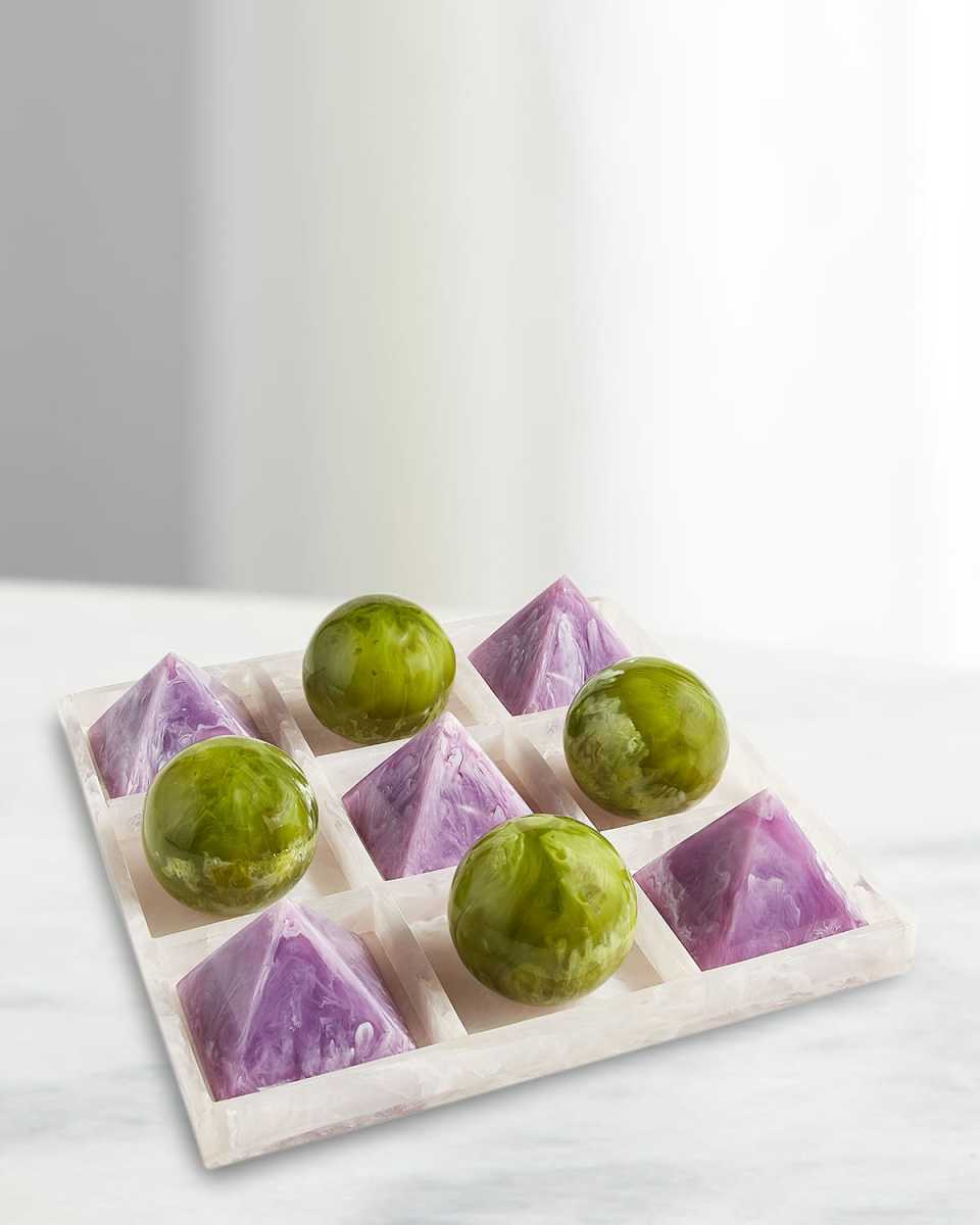 Mustique Tic-Tac-Toe Set