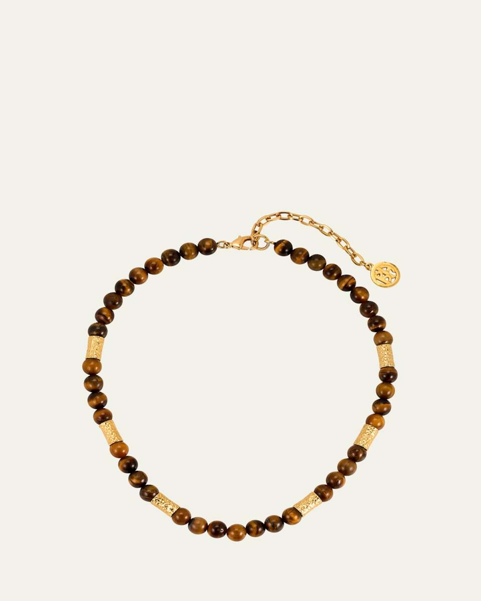 Tigers Eye Beaded Necklace