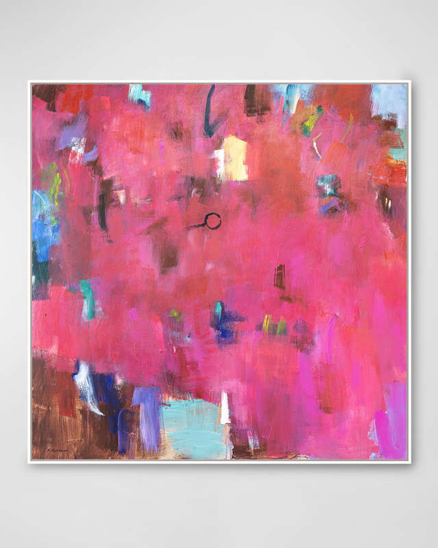 "Red Violet" Hand-Embellished Giclee by Richard Kattman