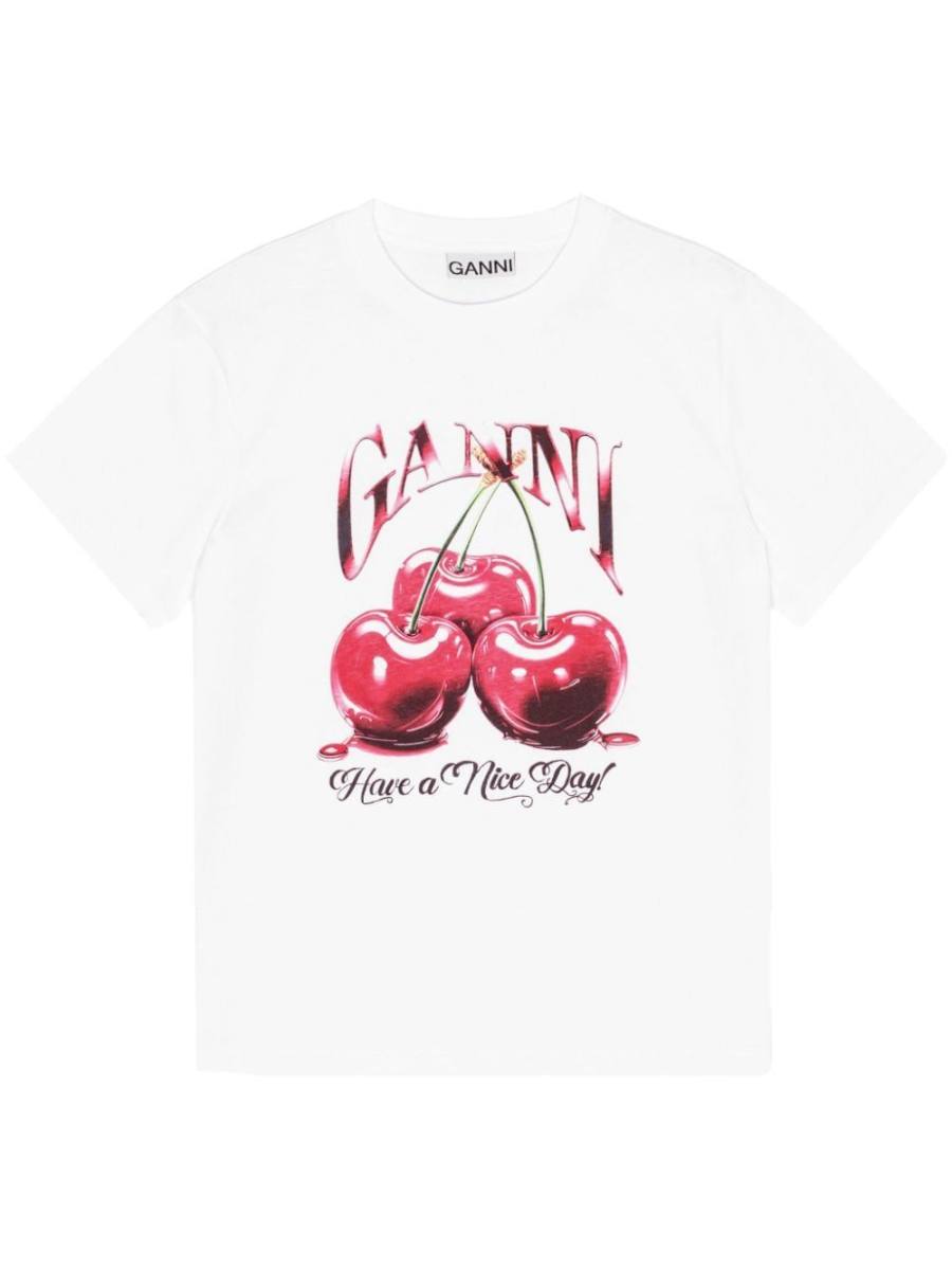 logo-print graphic t-shirt