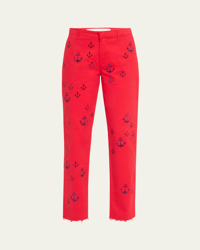 Ahoy Matey Crystal Chinos