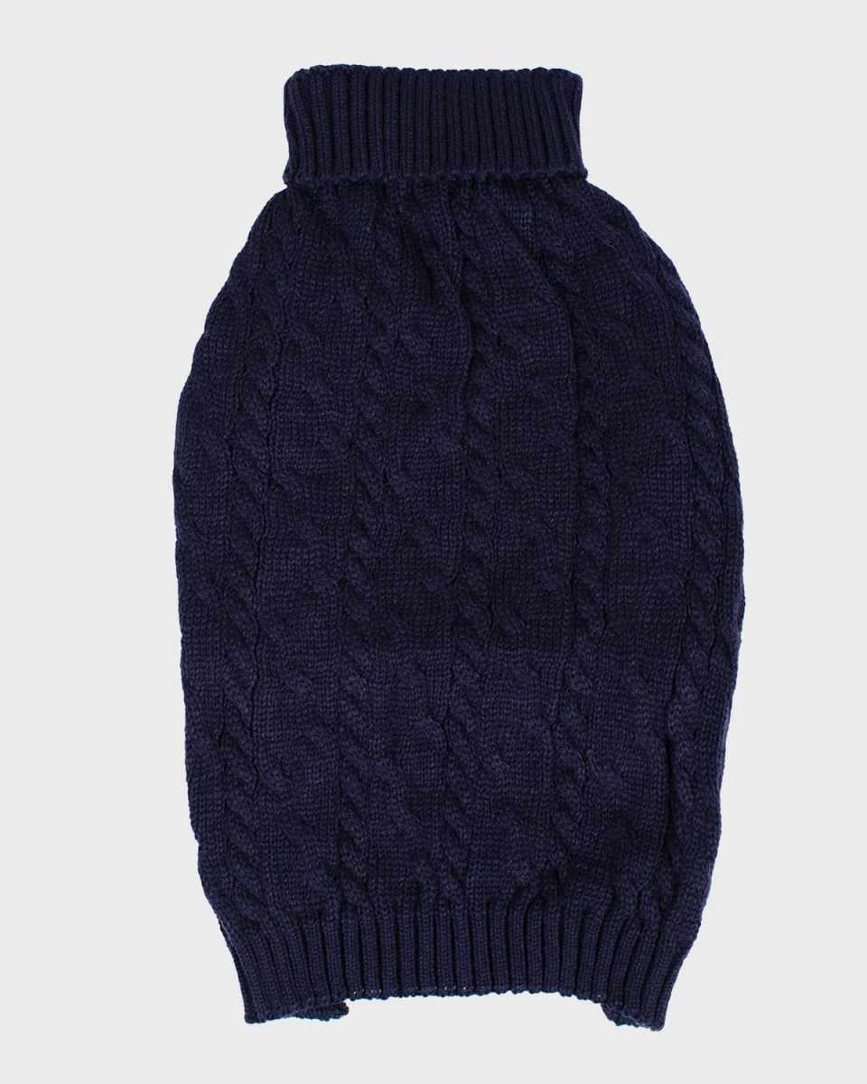 Cable-Knit Pet Sweater, Siz
