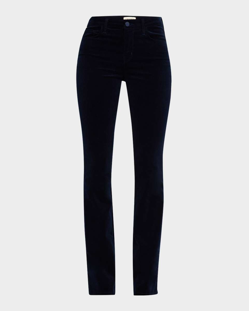 Stevie High-Rise Straight Jeans