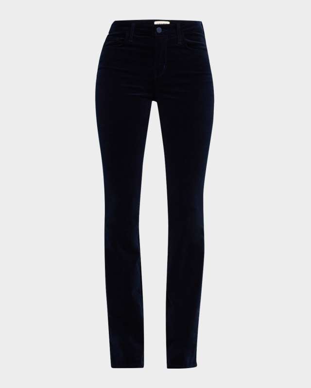 Stevie High-Rise Straight Jeans