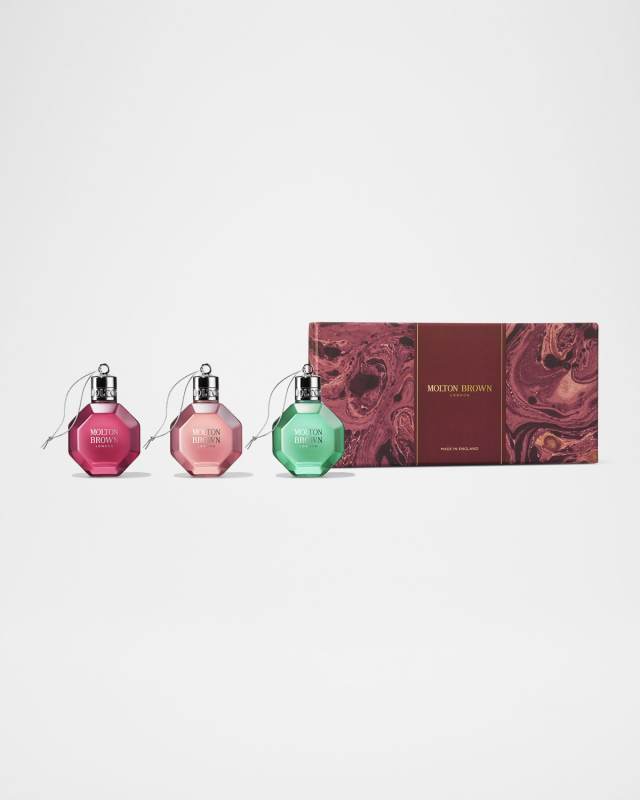 Festive Bauble Bath & Shower Gift Set, 3 x 2.5 oz.
