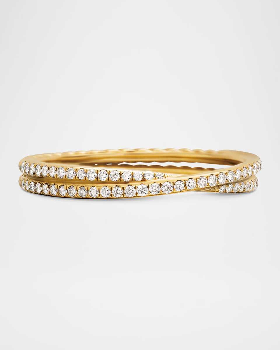 3.14mm DY Crossover Band Ring in 18K Gold