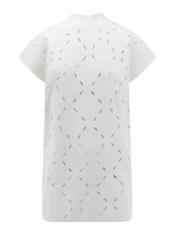K Krizia Top - Blanc