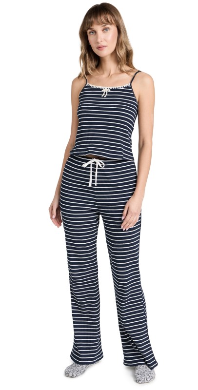 Sea Bernadette Ribbedong Pajama Set Multi