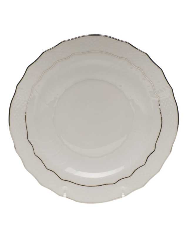 Platinum Edge Salad Plate