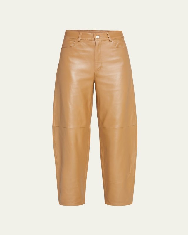Chamomile Leather Jeans