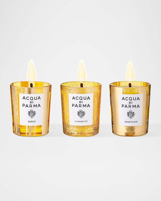 Holiday Candle Trio Set