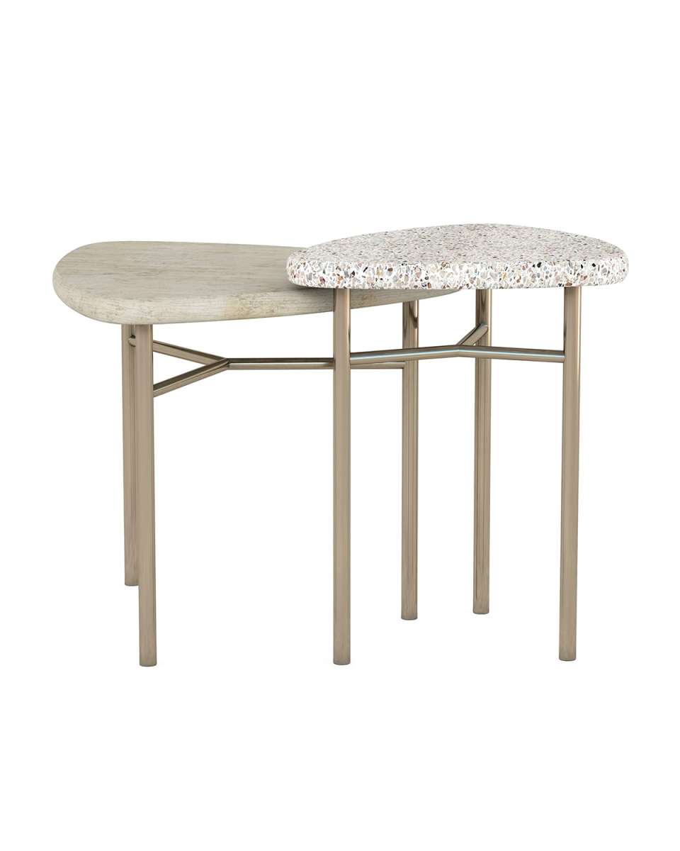 Cotiere Nesting End Tables, Set of 2