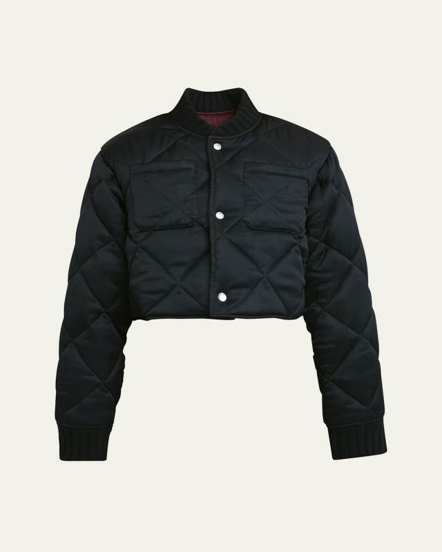 Quilted Crop Jacket