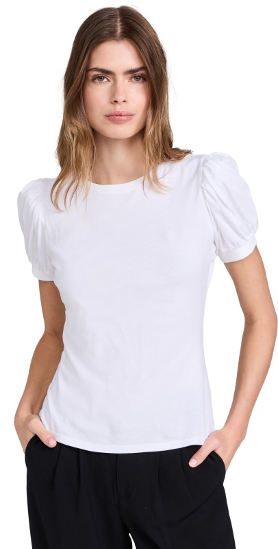 PAIGE Matcha Tee White