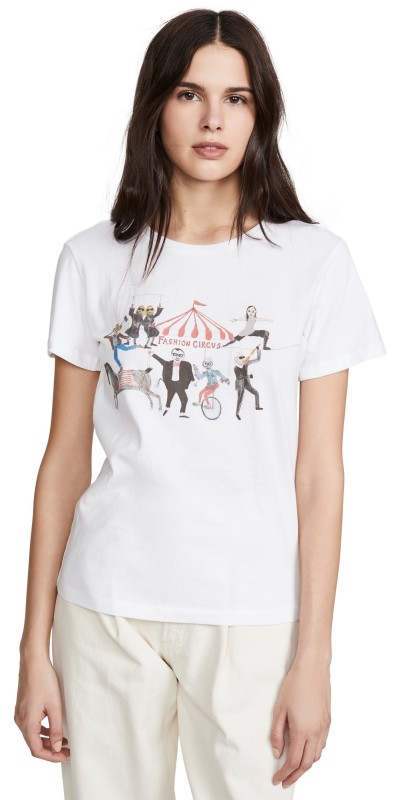 Unfortunate Portrait Fashion Circus Tee White