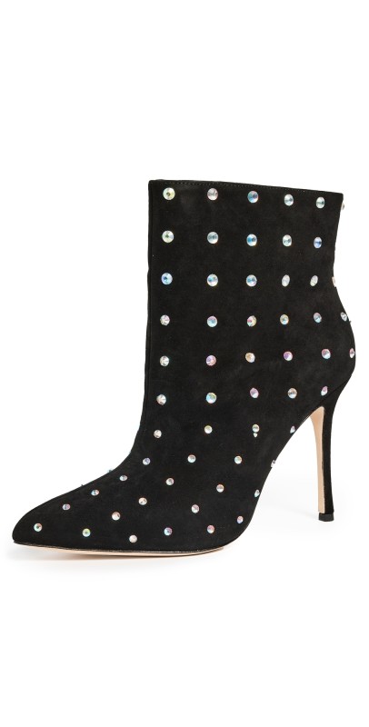 L'AGENCE Mariette II Booties Black/Iridescent