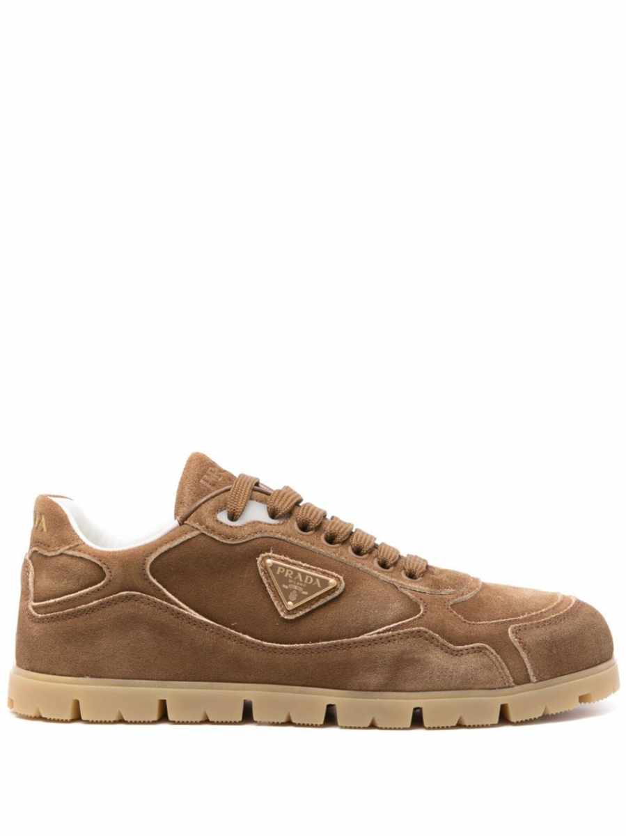 enamel triangle-logo trainers