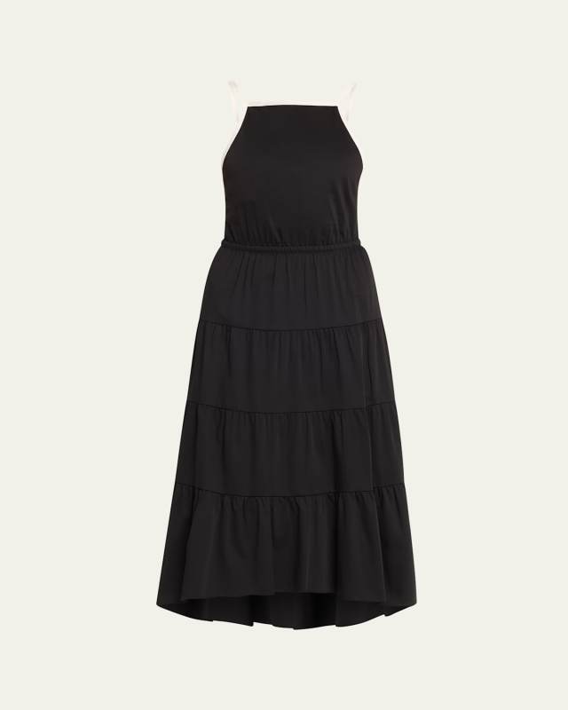 Hartley Gathered Midi Dress