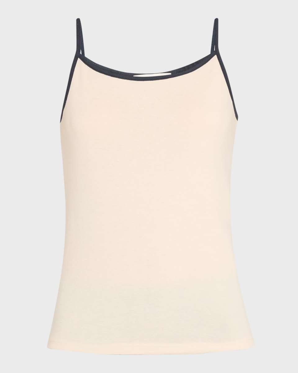 Tipped Pima Cotton Cami