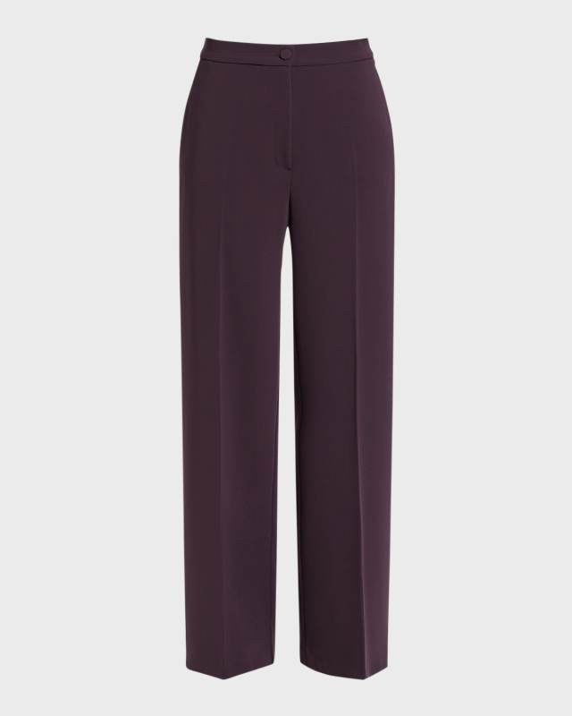 Plus Size Riccor Straight-Leg Pants