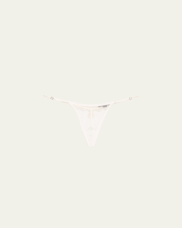 Chou Chou Floral Applique G-String
