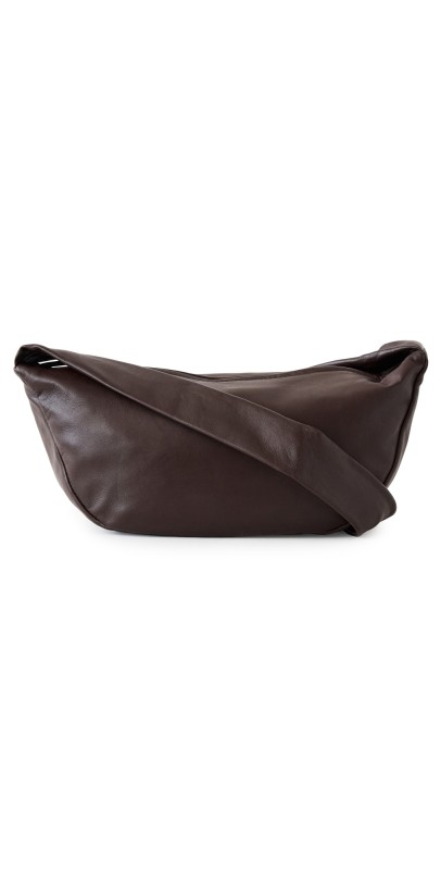 St. Agni Soft Crescent Bag Chocolat