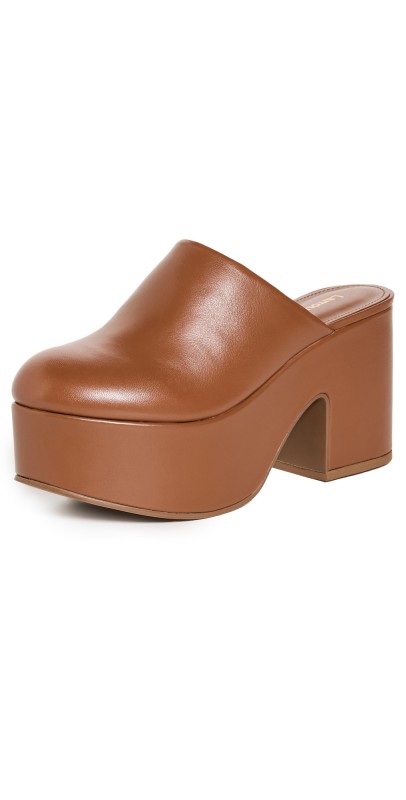 Larroudé Miso Clogs Caramel